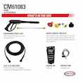 Clean Machine 61083 3400psi Simpson Gas Pressure W