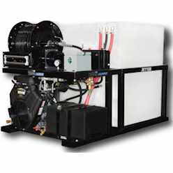 Skid Jetter 12 GPM 3200 PSI 35hp Vanguard Pressure